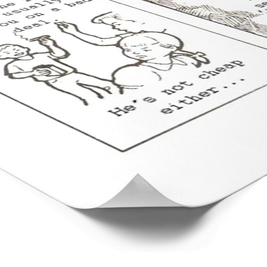 天国 ポスター (角)