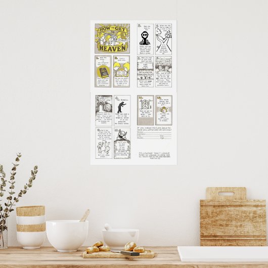 天国 ポスター (キッチン)