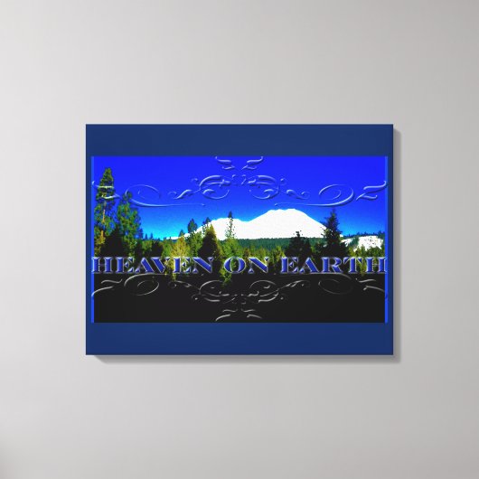 天国 |マネーマウンテン キャンバスプリント (正面)