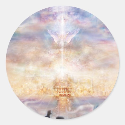 天国 ラウンドシール (正面)