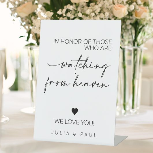 天国 台座サイン