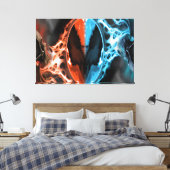 天国・地獄 キャンバスプリント (インサイチュ (寝室))