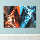 天国・地獄 キャンバスプリント (インサイチュ (ウッドフロア))