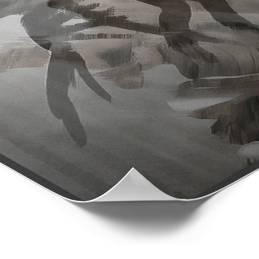 天国・地獄 ポスター (角)