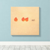 天国・地球シリーズ第5号の精霊 キャンバスプリント (インサイチュ (ウッドフロア))