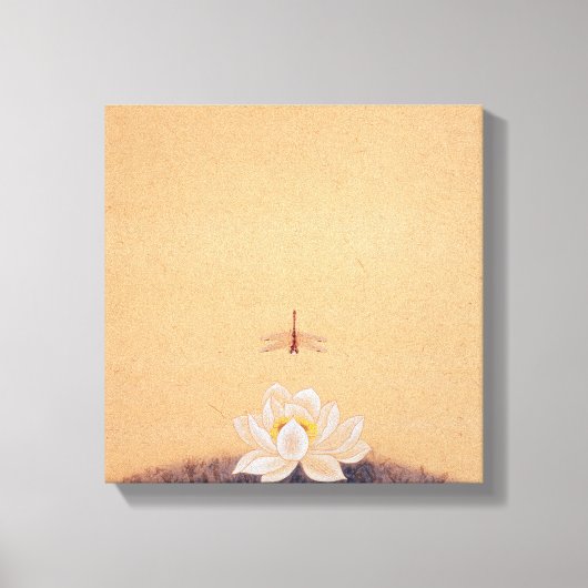 天国・地球シリーズ第7号の精霊 キャンバスプリント (正面)