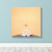 天国・地球シリーズ第7号の精霊 キャンバスプリント (インサイチュ (ウッドフロア))