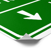 天国、実在世界、地獄 ポスター (角)