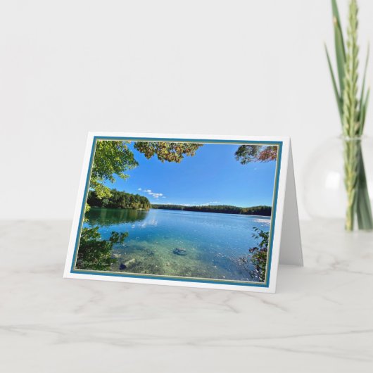 *天国:私たちの足の下と私たちの頭の上:挨拶 カード (正面)