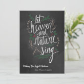 天国&自然がクリスマスカードを歌う シーズンカード (スタンド正面)