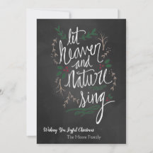 天国&自然がクリスマスカードを歌う