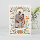 天国&自然シンウッドランド動物クリーム2写真 シーズンカード (スタンド正面)