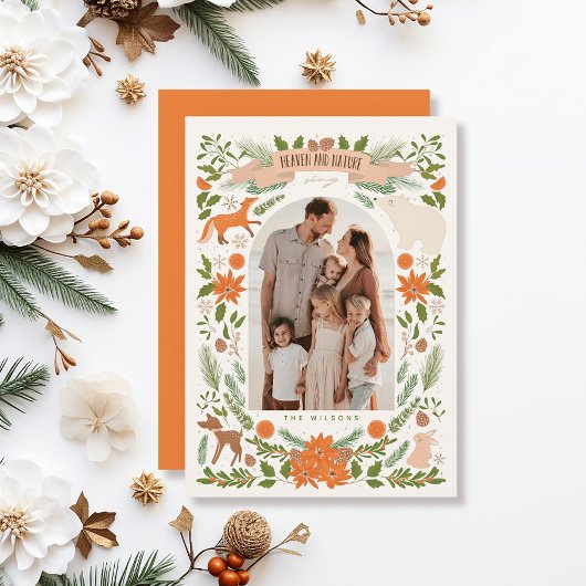 天国&自然シンウッドランド動物クリーム2写真 シーズンカード