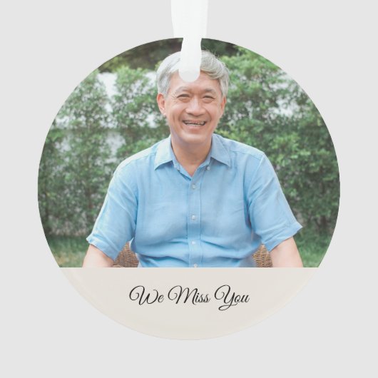 天国(鳥)ショウジョウコウカンチョウの緑の写真アクリル オーナメント (裏面)