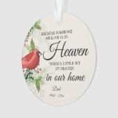 天国(鳥)ショウジョウコウカンチョウの緑の写真アクリル オーナメント (正面)