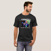 "天国" Tより安全 Tシャツ (正面フル)