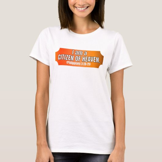 天国 Tシャツ (正面)