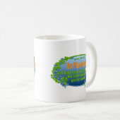 天国(Ver 2)にいるように コーヒーマグカップ (正面右)