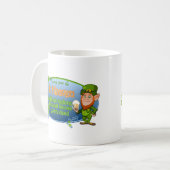 天国(Ver 2)にいるように コーヒーマグカップ (正面左)