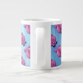 天地のブタパターン ジャンボコーヒーマグカップ (裏面)