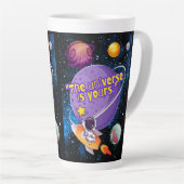 天地は君のものだ カフェラテマグ (右アングル)