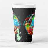 天地は君のものだ カフェラテマグ (正面)