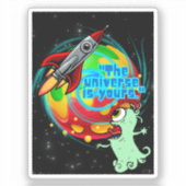 天地は君のものだ シール (正面)