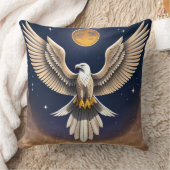 天地付きワシ クッション (ブランケット)