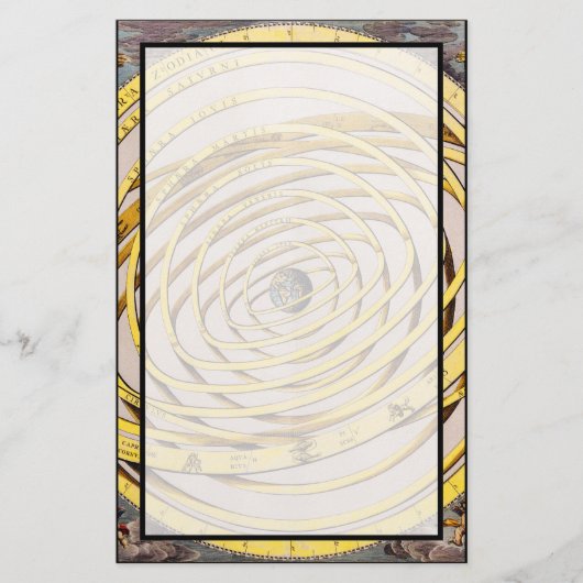 天地地図アンドレスセラリアス文房具 便箋 (正面)