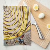 天地地図アンドレスセラリウスのキッチンタオル キッチンタオル (四つ折り)