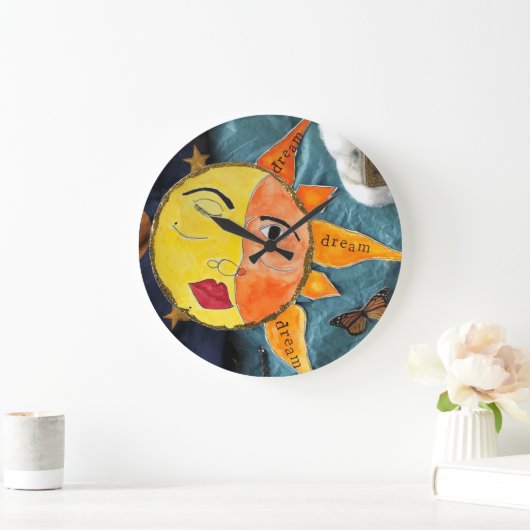 天地時計 ラージ壁時計 (ホーム)