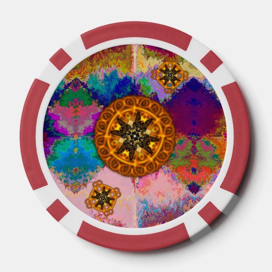 天地 ポーカーチップ (裏面)