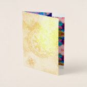 天地 箔カード (正面)