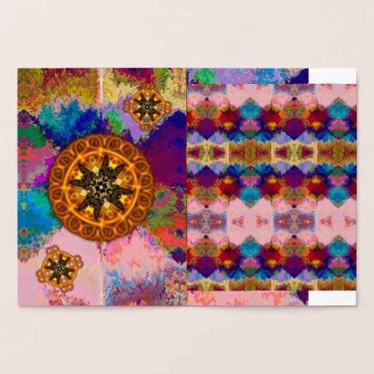 天地 箔カード (内部)