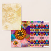 天地 箔カード (ディスプレー)