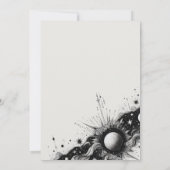 天域バンド結婚式招待状 招待状 (裏面)