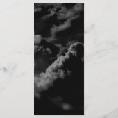 天夜空の黒結婚の夕食 メニュー (裏面)