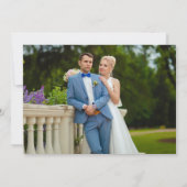 天夜空結婚の サンキューカード (裏面)