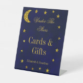 天夜空結婚の 台座サイン (正面)