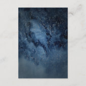 天夜空 |シルバー結婚の願い事 エンクロージャーカード (裏面)