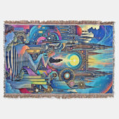 天大聖堂の街並み スローブランケット (正面)