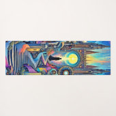 天大聖堂の街並み ヨガマット (裏面(横))