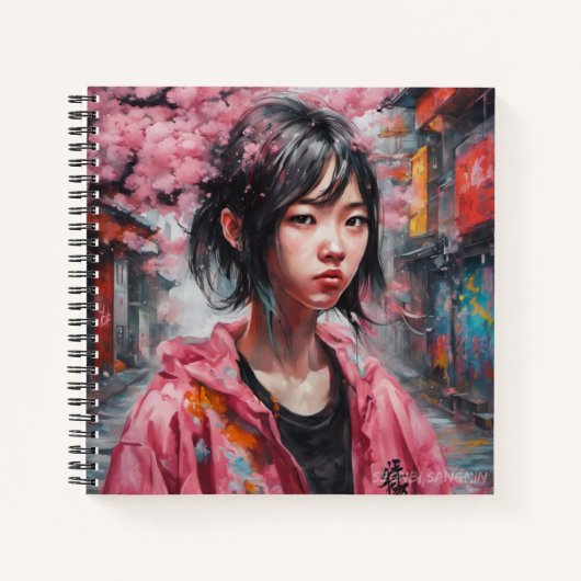 天天(甜甜) ノートブック (正面)