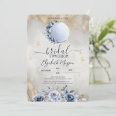 天太陽ブルームーンバラブライダルルンチョン 招待状 (スタンド正面)