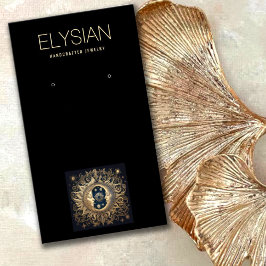 天太陽ムーンイヤリングジュエリー表示