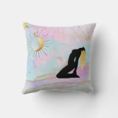 *~*天女神レインボーパステルグリッター クッション (裏面)