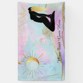 *~*天女神レインボーパステルグリッターAP22 横断幕 (縦)