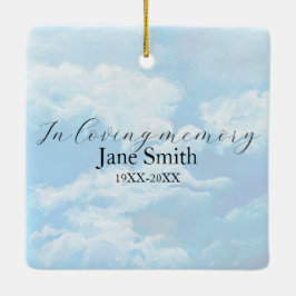 『天守神パーソナライズされた人』記念オーナメント セラミックオーナメント