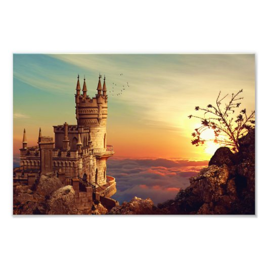 天守閣 フォトプリント            (正面)