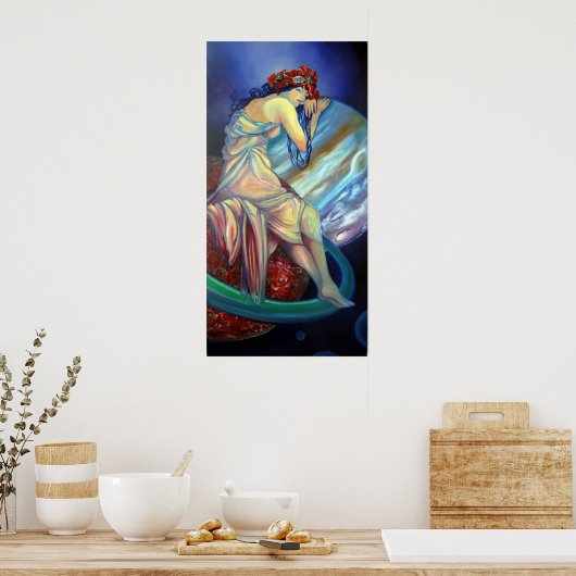 天守閣 ポスター (キッチン)